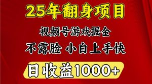 一天收益1000+ 25年开年落地好项目-创纪