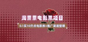 电影票无门槛券推广_0.1亓买10亓无门槛+渠道入口(v1.0版教程)-创纪