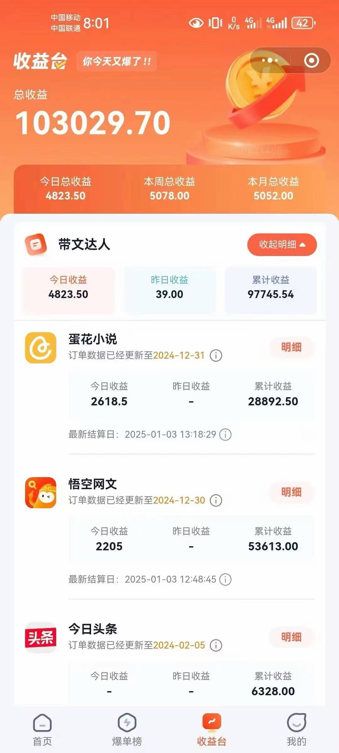 小说推文全部玩法，用正确方法去实操，就能跑通，收益非常能打-创纪