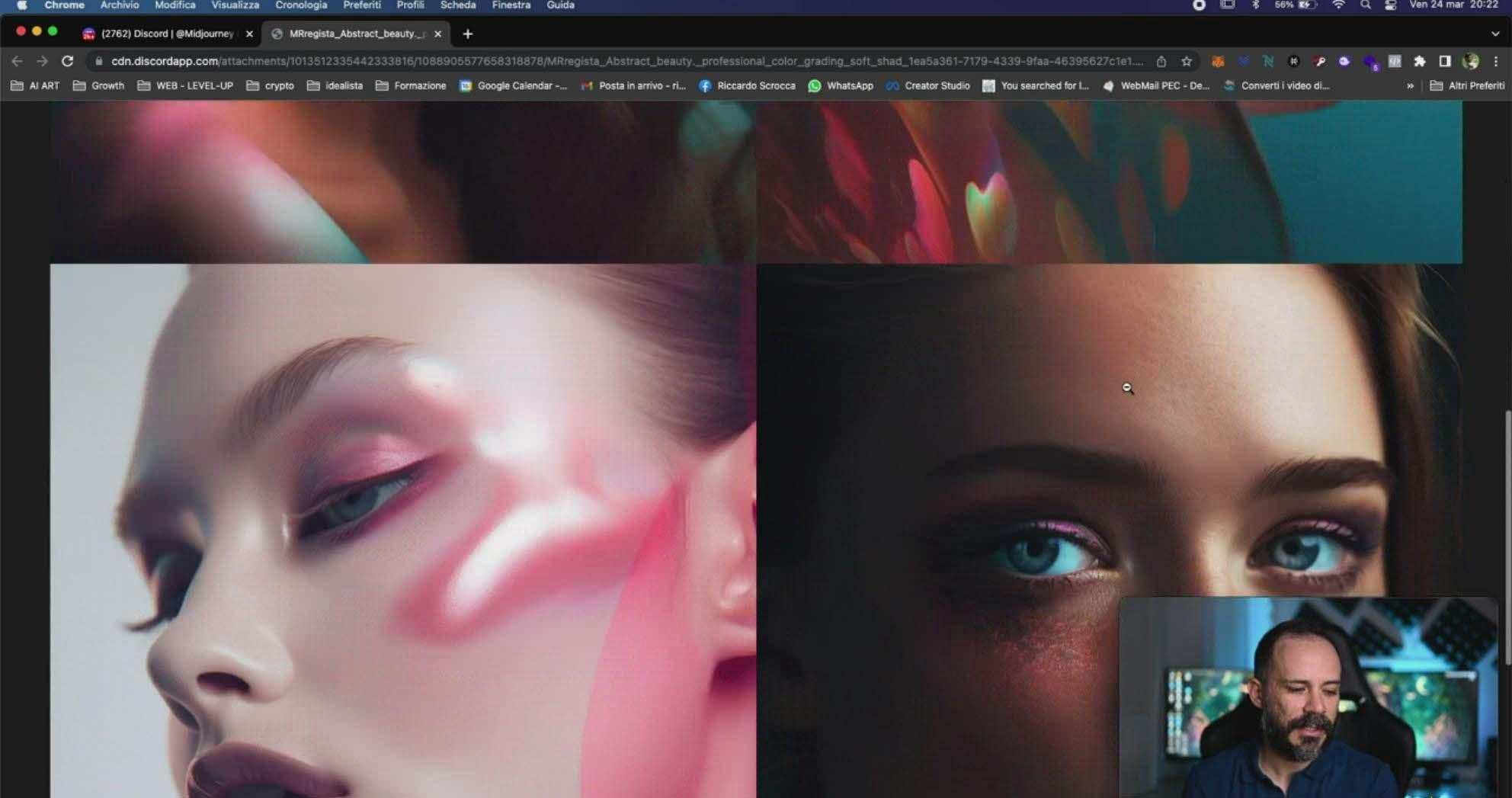 图片[5]-Midjourney AI人工智能创建和销售令人惊叹的海报教程-10节课-中英字幕-创纪