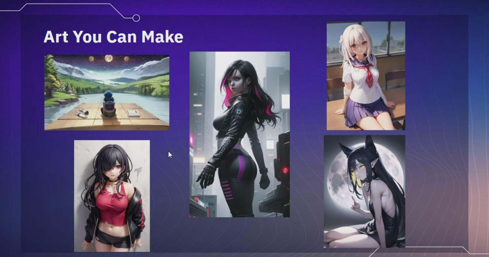 图片[2]-利用Stable Diffusion AI人工智能生成动漫艺术分步教程-14节课-中英字幕-创纪