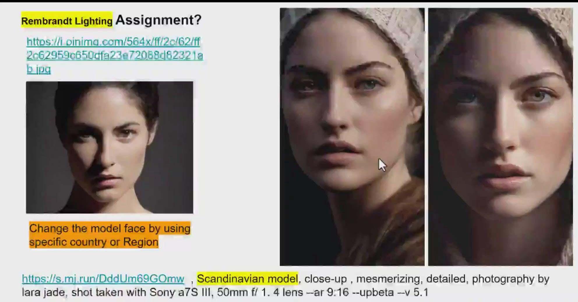 (9312期)Midjourney v5 ChatGPT 和 Bard AI人工智能人像摄影大师班-15节-中英字幕-创纪