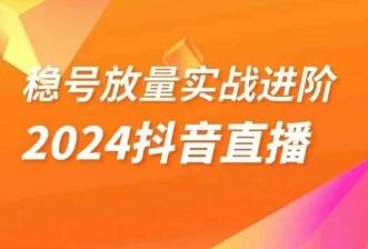 稳号放量实战进阶—2024抖音直播，直播间精细化运营的几大步骤-创纪