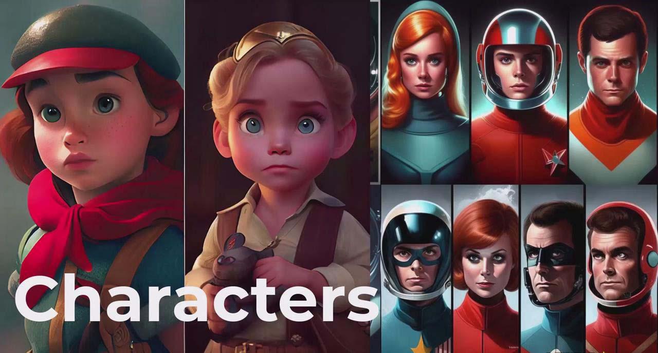 掌握 MidJourney V5 AI + ChatGPT创建一致的角色设计图像-22节课-中英字幕-创纪