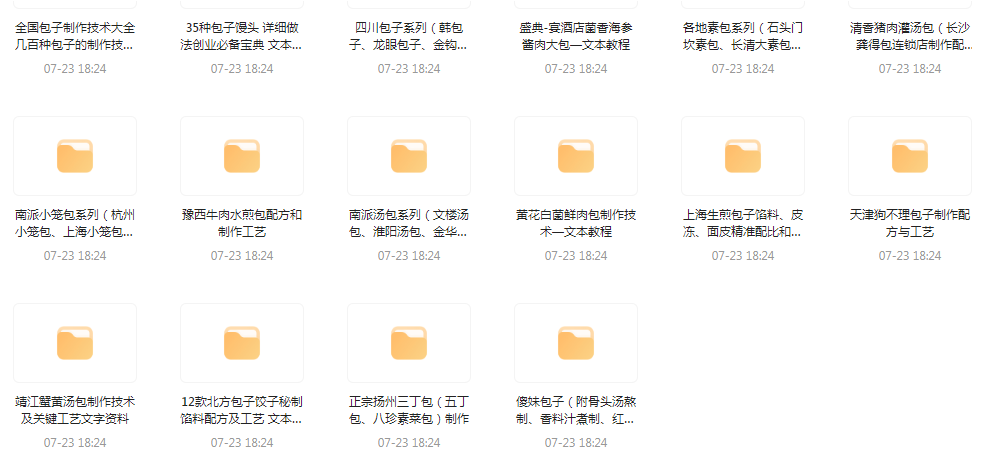 全国各系包子的做法-创纪