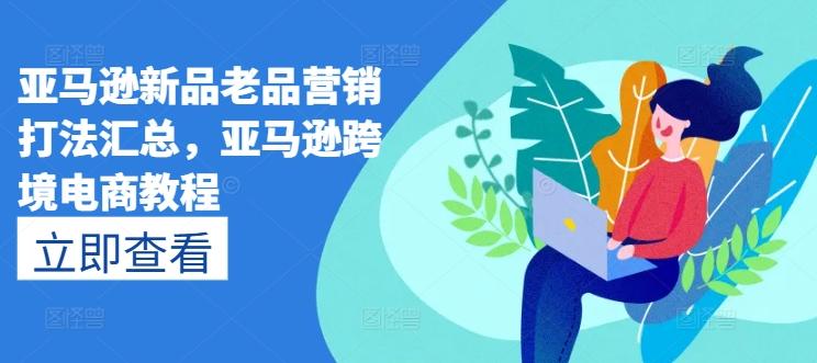 亚马逊新品老品营销打法汇总，亚马逊跨境电商教程-创纪