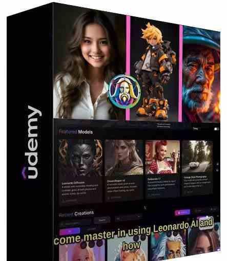 图片[2]-比Midjourney更好的Leonardo AI绘画图像大师班教程-16讲-中英字幕-创纪