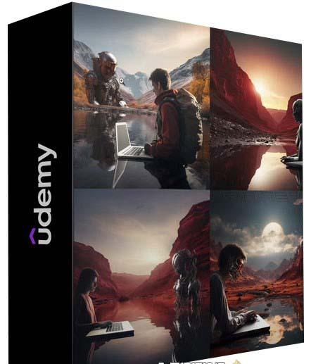 ChatGPT4 和 MidJourney AI 绘画聊天革命性指南教程-33节视频课-中英字幕-创纪