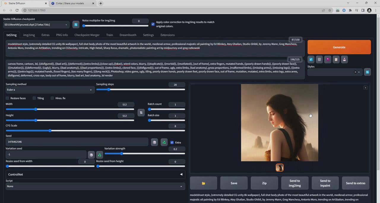 图片[2]-Stable Diffusion 大师班: 利用AI创建艺术图像及视频-31视频课-中英字幕-创纪