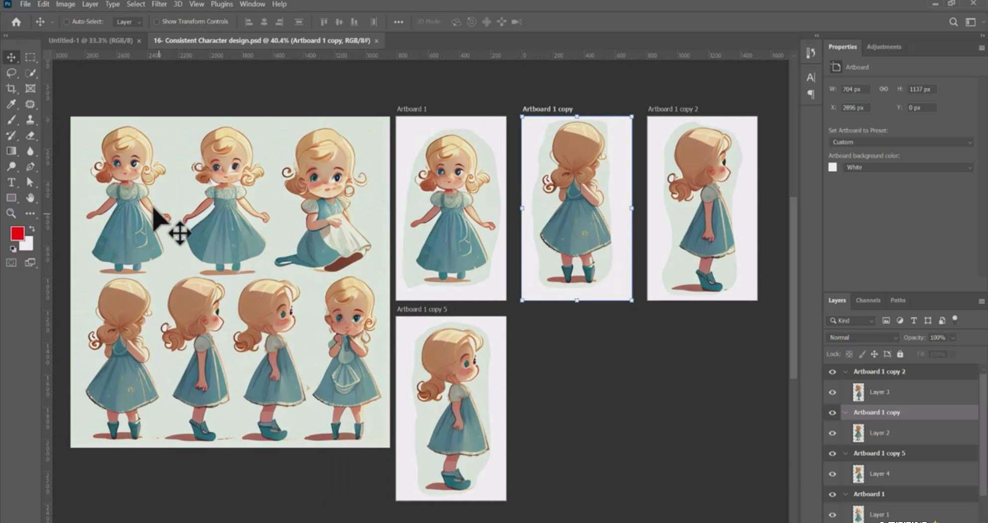 图片[7]-掌握 MidJourney V5 AI + ChatGPT创建一致的角色设计图像-22节课-中英字幕-创纪