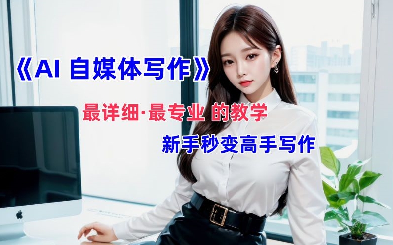AI自媒体文章创作全网最详细教程，新手秒变写作高手，多方位发展-创纪