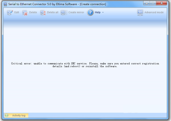 Serial to Ethernet Connector(串口共享器) v5.0.8 绿色版-创纪