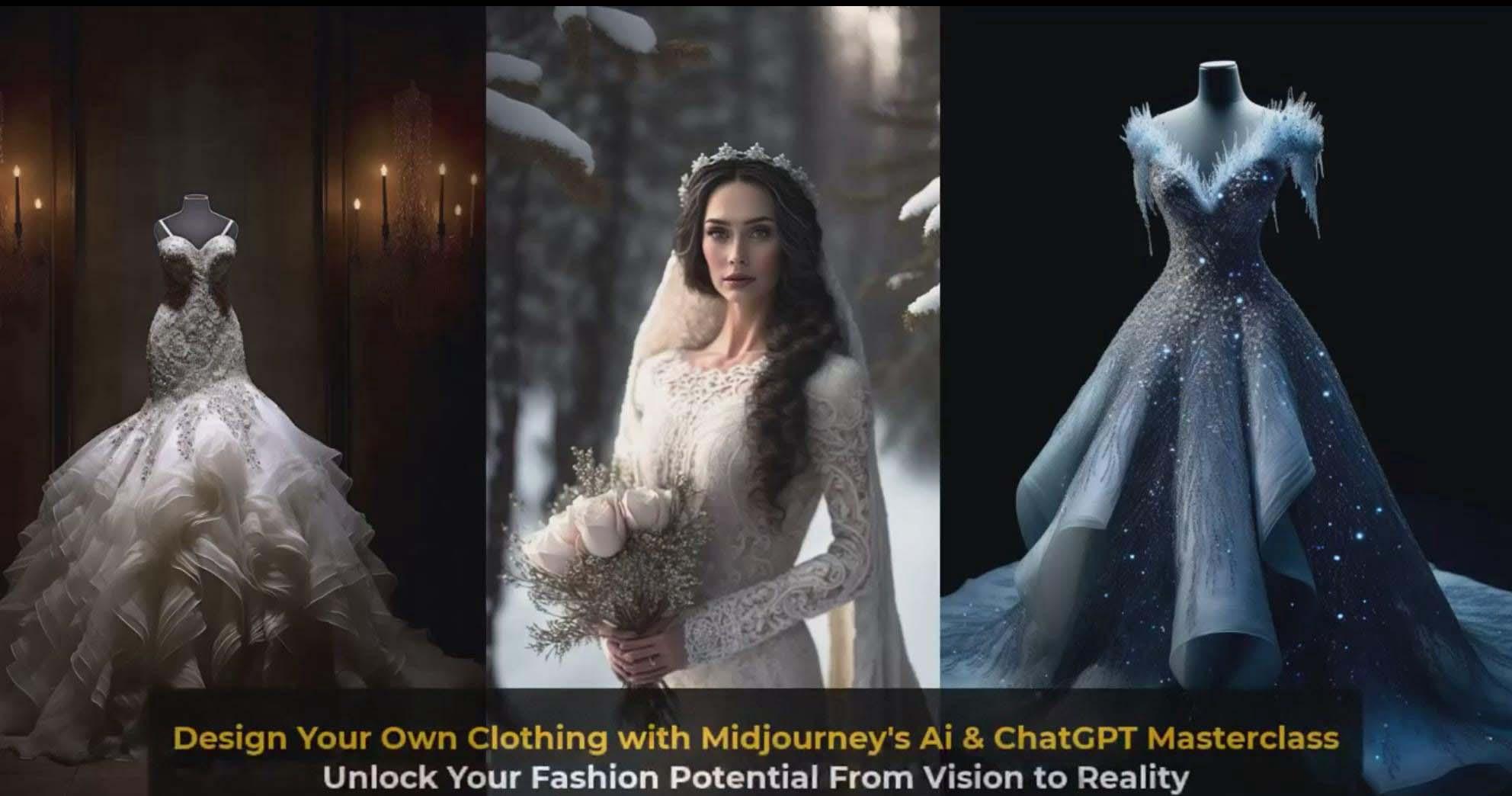 图片[7]-利用 Midjourneys Ai 人工智能设计自己的服装AI大师班-10节课-中英字幕-创纪