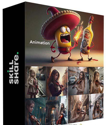 图片[1]-掌握 MidJourney V5 AI + ChatGPT创建一致的角色设计图像-22节课-中英字幕-创纪