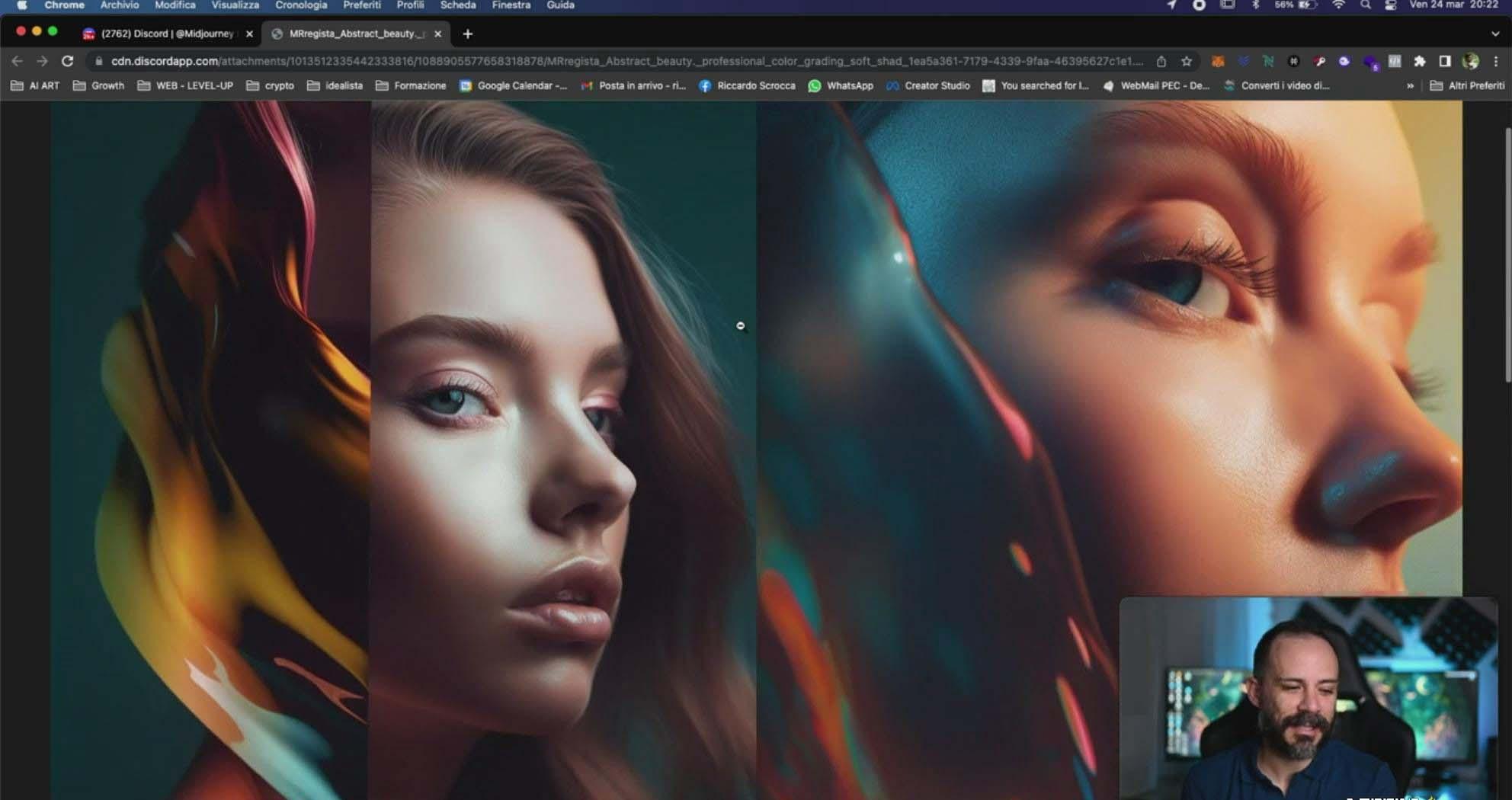 图片[6]-Midjourney AI人工智能创建和销售令人惊叹的海报教程-10节课-中英字幕-创纪