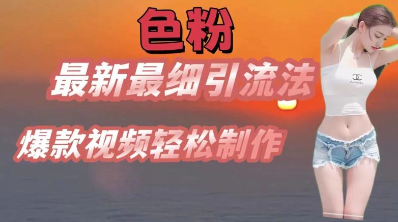 se粉最新最细引流法，七天螺旋起号法，爆款视频轻松制作【揭秘】-创纪