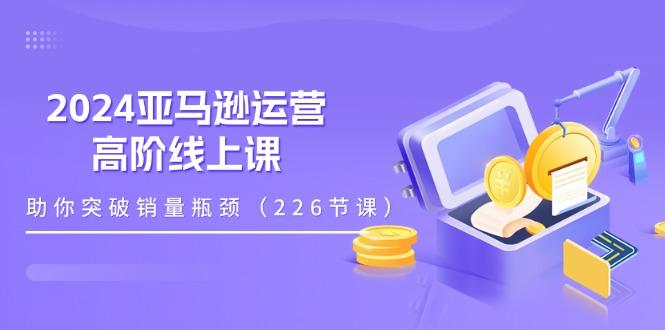 2024亚马逊运营-高阶线上课，助你突破销量瓶颈(228节课-创纪