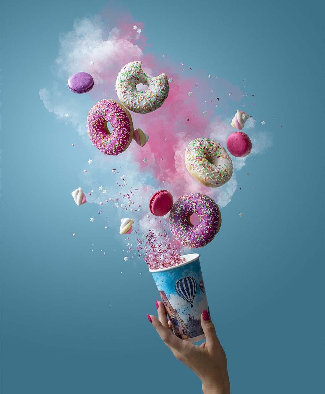 图片[2]-摄影师Daria Kalugina 12种悬浮美食摄影布光造型教程-21节课-中文字幕-创纪