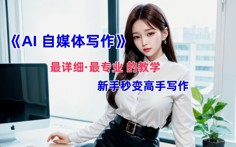 全网最全最细最专业的“AI自媒体写作”教学，新手小白秒变写作高手！-创纪