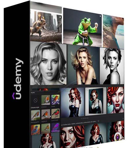 K Mastery – Stable Diffusion AI软件绘画速成从小白到精通-72节-中英字幕-创纪