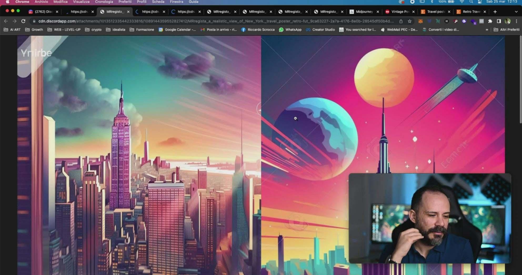图片[11]-Midjourney AI人工智能创建和销售令人惊叹的海报教程-10节课-中英字幕-创纪