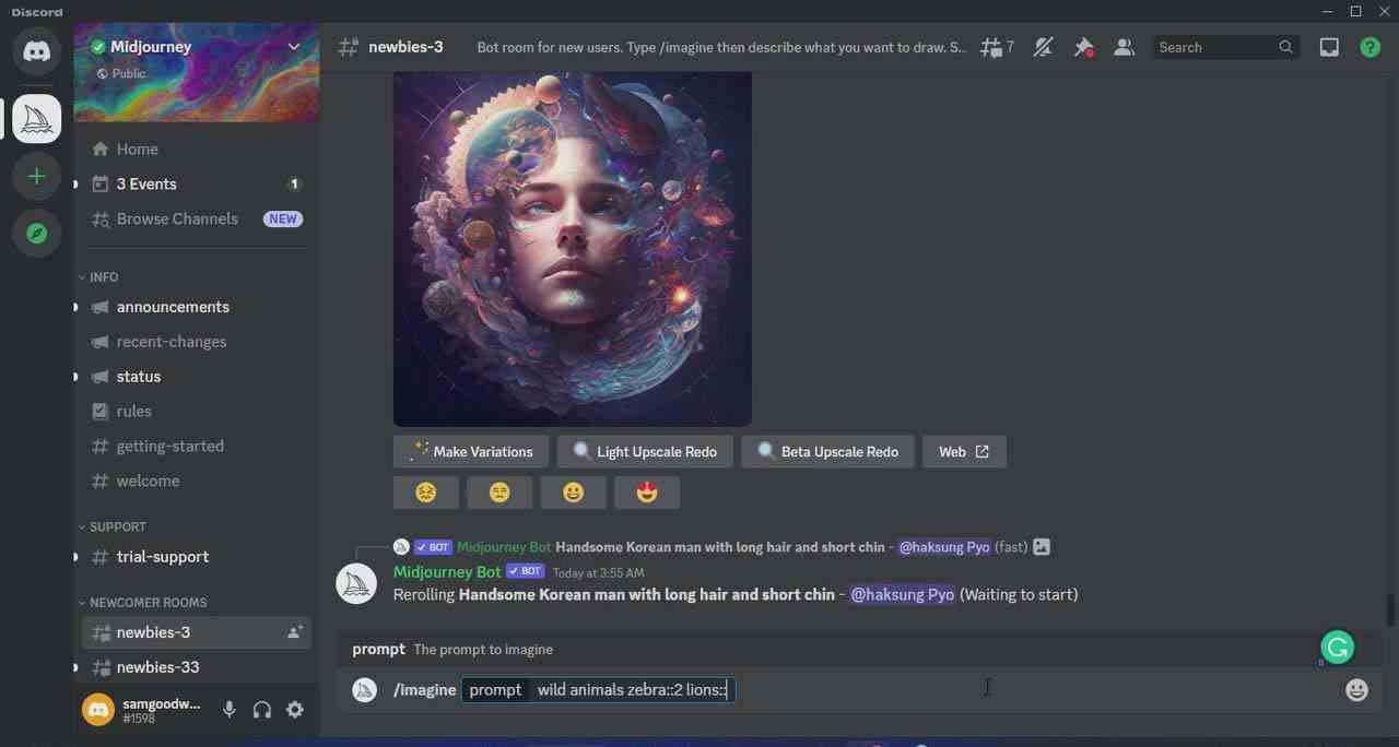Midjourney AI人工智能艺术图片从入门到高级创作教程-33节课-中英字幕-创纪