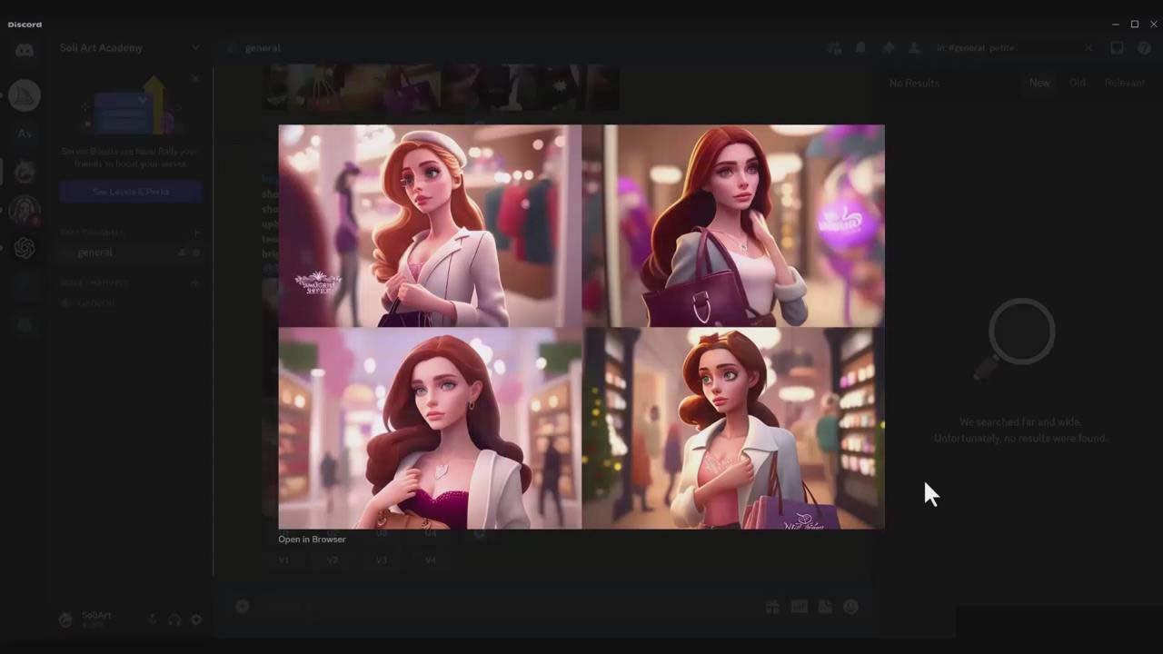 图片[5]-掌握 MidJourney V5 AI + ChatGPT创建一致的角色设计图像-22节课-中英字幕-创纪