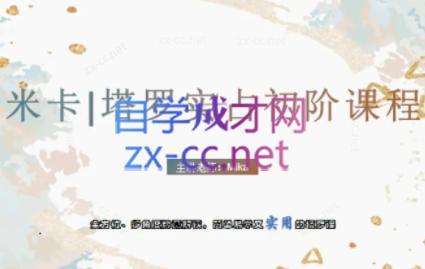 米卡·实占塔罗初阶课-创纪